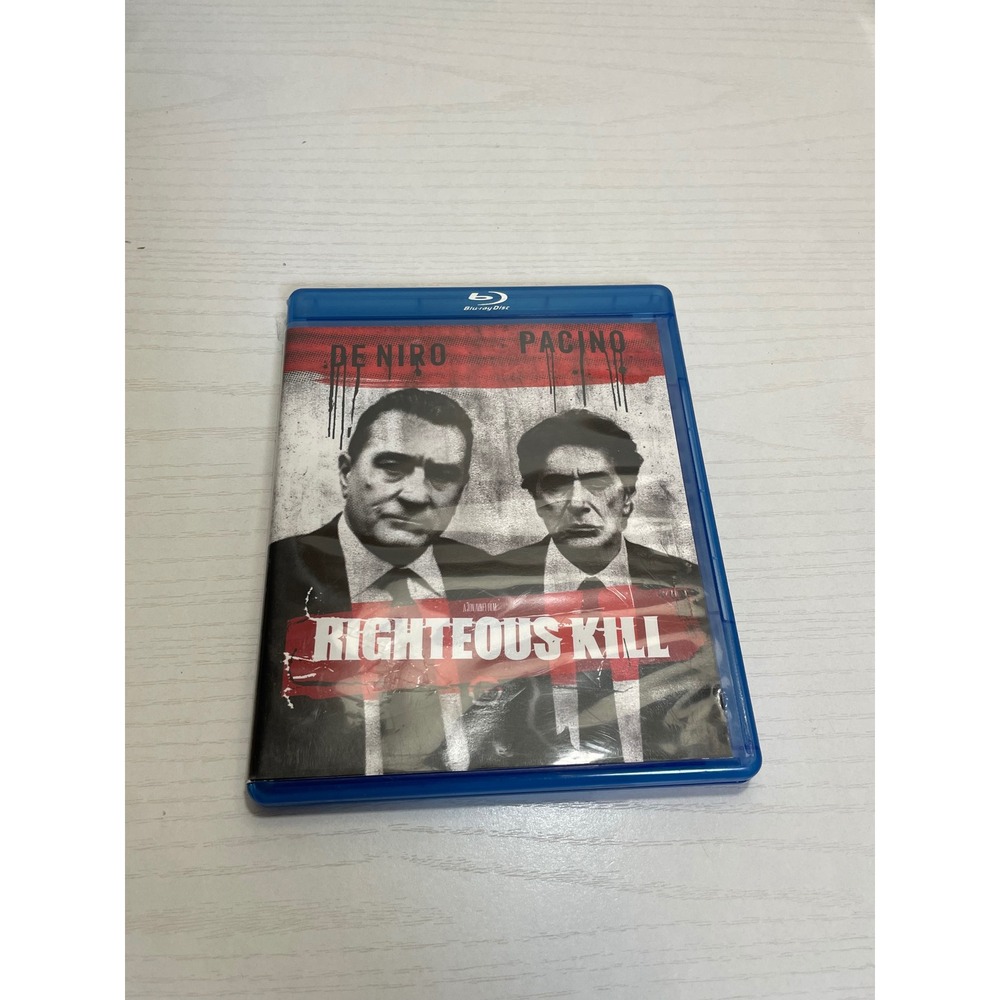 Righteous Kill‎ Robert De Niro Al Pacino Blu Ray Movie Film Disc
